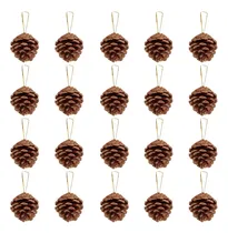 Comprar Adornos Navideños En Forma De Piña De Pino Unomor, 36 Piezas