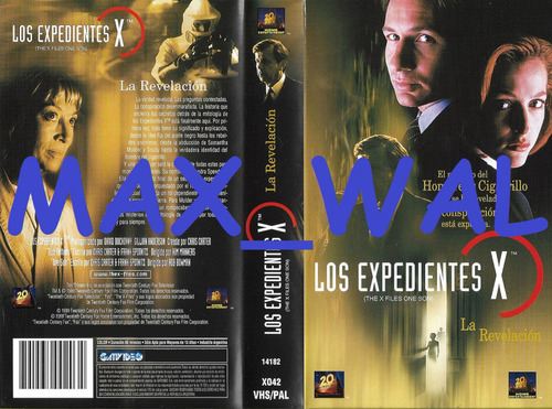 Los Expedientes X The X-files Vhs La Revelacion