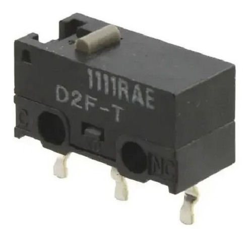 Kit 5 Interruptor Switch Snap De Pressão Spdt D2f-t