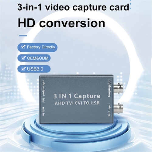 Ahd Video Capture Card Tvi Cvi To Usb 3.0 Video Card