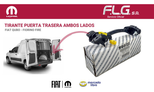 Limitador De Puerta Original Fiat Fiorino 14/19