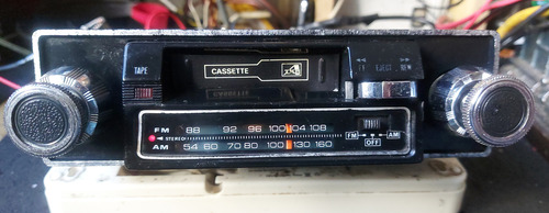 Toca Fitas Tkr Crt 150m Original Cara Preta Vw Gm Ford Fiat (Usado)