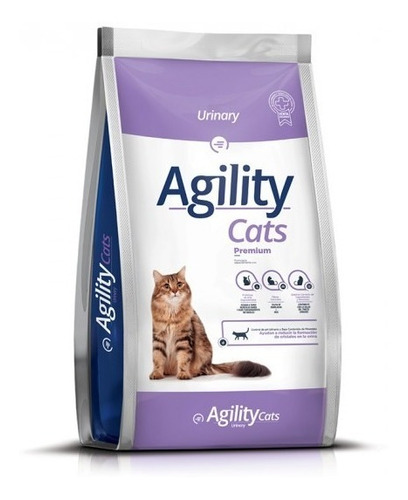 Alimento Para Gato Agility Cats Urinary 1,5kg