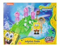 Comprar Bob Esponja Set Bloques Figuras Oficial Jellyfish Construcci