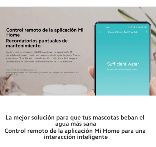 Xiaomi Smart Pet Fountain, Bebedero Inteligente De Mascotas
