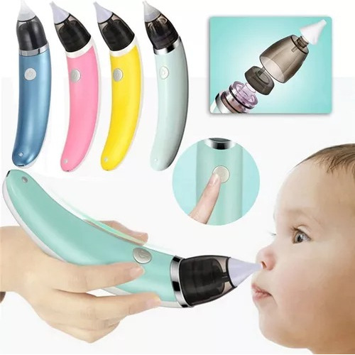 Aspirador Nasal Para Bebes, Saca Mocos, Extractor Eléctrico