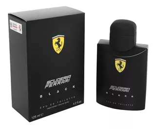 Perfume Scuderia Ferrari Black 125ml R Llegado! Orig Italy!