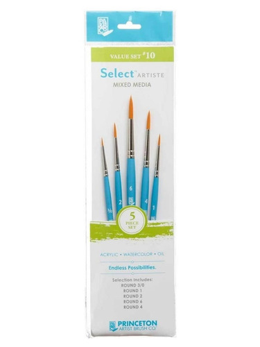 Princeton Select Artiste - Set 5 Pinceles Value Set 10