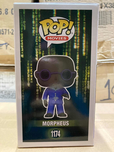 Morpheus 1174 Matrix Funko Pop Keanu Reeves Original