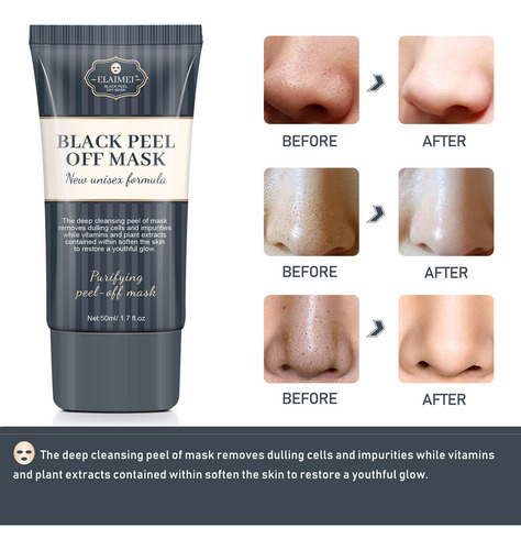 Mascarilla Exfoliante Purificadora G Mask Charcoal Mas 2084