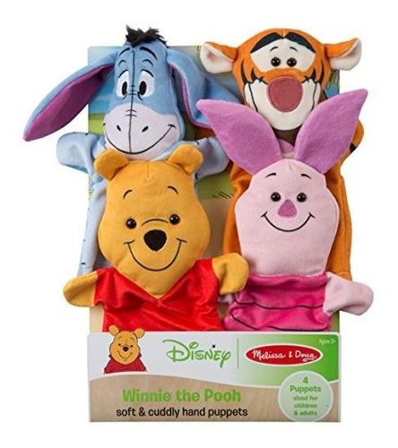 Melissa Y Doug Winnie The Pooh Suave Y Titeres De Peluche De