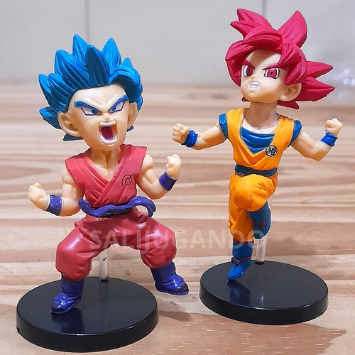 Muñecos Dragon Ball X6 Figuras 8cm Personajes Base