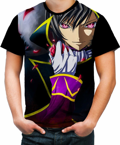 Camisa Camiseta Personalizada Anime Code Geass Art Hd 4