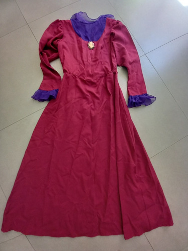 Vestuario Madrastra Cenicienta Traje Teatro Disfraz (Usado)