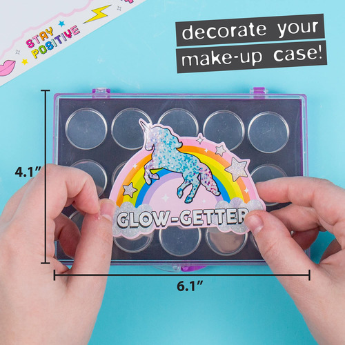 Colorista Cosmético Steam Kit Youniverse Com 15 Sombras