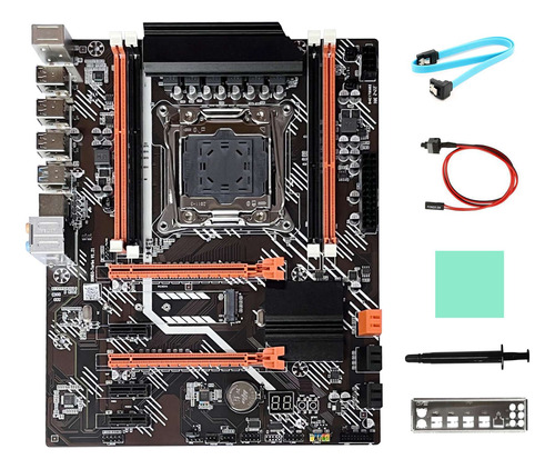 Placa Base X99+cable De Conmutador+deflector+almohadilla Tér