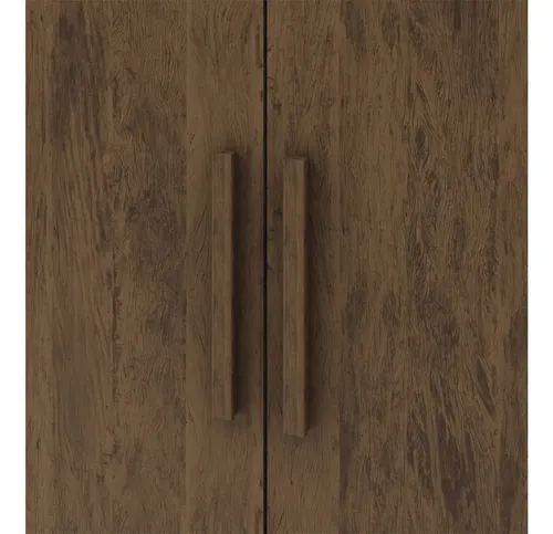 Armário Multiuso 60cm Com 2 Portas Aline Imbuia V02 - Mpozen