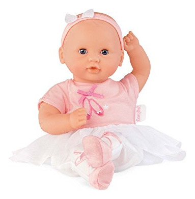 Corolle Mon Premier Bebe Calin Ballerina, Pink/white, 7hz2z