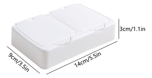 Caja De Almacenamiento Con Forma De V, Incluye Una Pequeña V