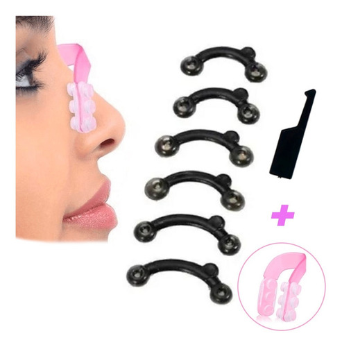 Corrector Nasal Nariz 6 Unidades Kit Completo