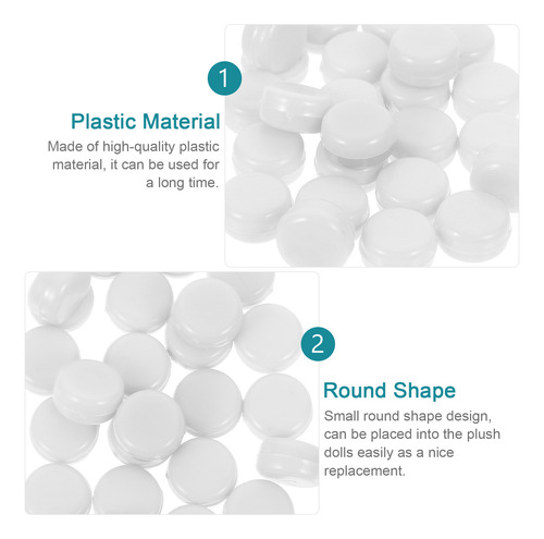 100pcs Plastic Ring Box Diy Rattle Accessories For Baby Infa