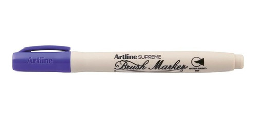 Artline - Brush Marker Morado Plumón Punta Pincel