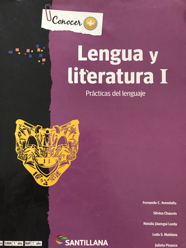 Lengua Y Literatura 1 Santillana