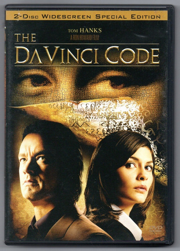 The Da Vinci Code 2006 Esp Ed 2 Dvd Orig Import Z1 Tom Hanks (Usado)