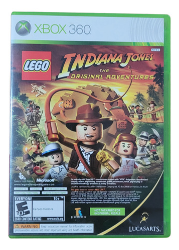Lego Indiana Jones + Kung Fu Panda Xbox 360 Mídia Física (Usado)