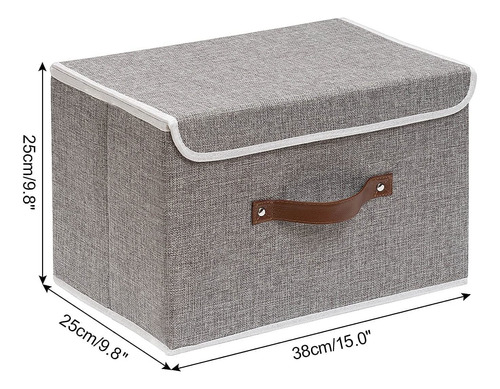 Cajas Almacenaje Lavable, Paquete De 3 Contenedores