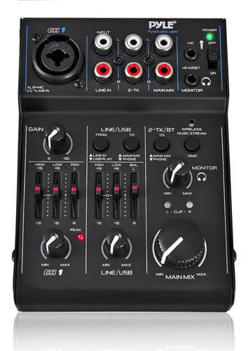 Mezclador Audio Profesional Pyle-pro - Pad30mxubt