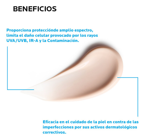 Protector Solar Facial Anthelios Oil Correct Fps 50+ 50 Ml