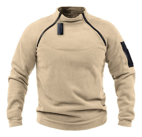 Chamarra Polar Táctica Para Hombre, Sudaderas Con Capucha Co