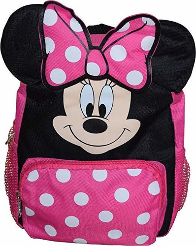 Minnie Mouse Cara Grande De La Niña De 10 Mochila