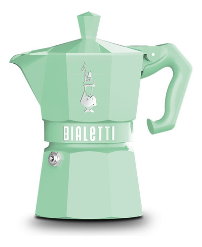 Cafetera Bialetti Exclusive Moka 3 Tazas Verde
