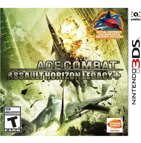 Juego Ace Combat Assault Horizon Legacy + para Nintendo 3ds