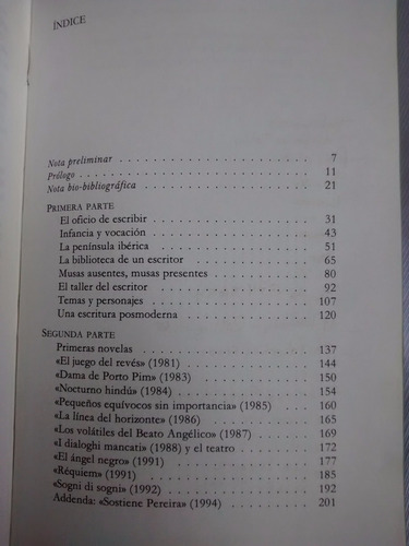 Imagen 5 de 6 de Conversaciones Con Antonio Tabucchi Carlos Gumbert Anagrama