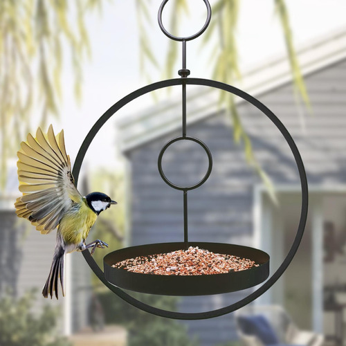 Metal Metal Bird Bath Bath Bath Decorative Birding Station