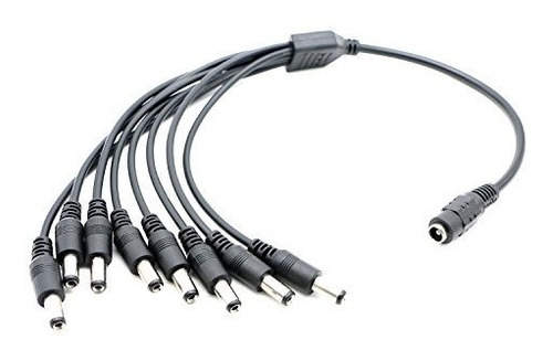 3 Cables Splitter Pulpo 1 A 8 Salidas 8  Machos 1 Hembra Dc
