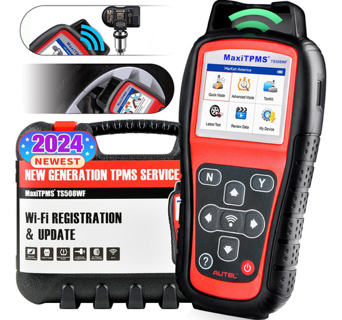 Herramienta De Servicio Tpms Autel Maxitpms Ts508wf Con Wi-f