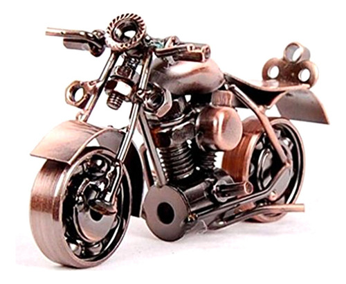 Figura De Metal Para Decoración De Motocicletas, Escultura E