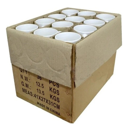 Caja X12 Mugs Sublimación 11 Onzas Blancos