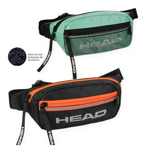 Imagen 2 de 4 de Riñonera Head Original Unisex Deportiva Gym Running Urban