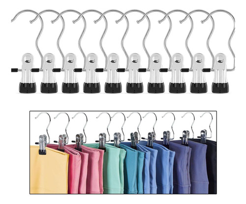 10pcs Calças Clip Legging Organizadores Organizadores De