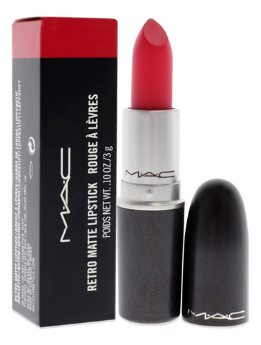 Lápiz Labial Mate Retro Rojo De M·a·c Cosmetics, 0.1 Oz (0.1