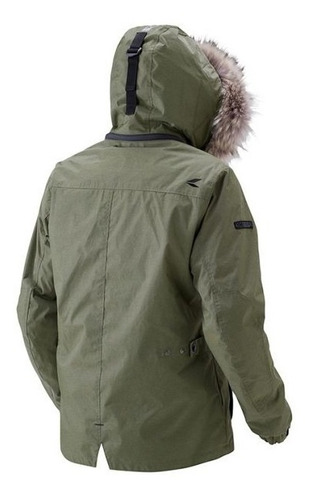 Imagen 2 de 2 de Campera Moto Rs-taichi Tundra Invierno Capucha Forro Térmico