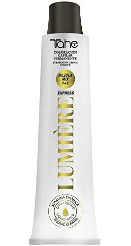 Tahe Lumiere Express Permanent Color Cream # 4.54 (medium Ma