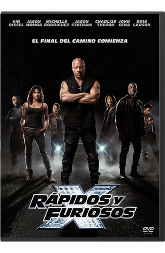 Dvd Rapidos & Furiosos 10 - Fast X 2023 / Latino-ingles