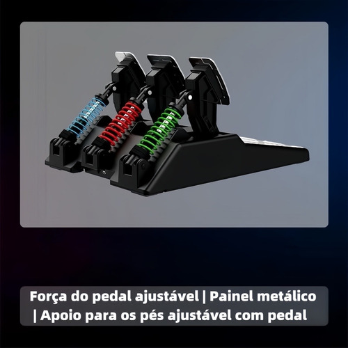 Volante De Corrida Gamer Controle Driving Simulador