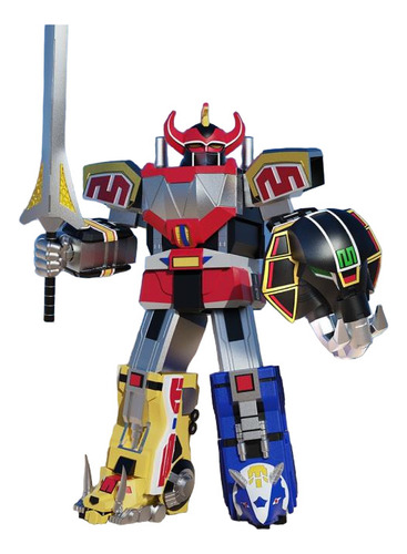 Mighty Morphin Dino Megazord Super 7